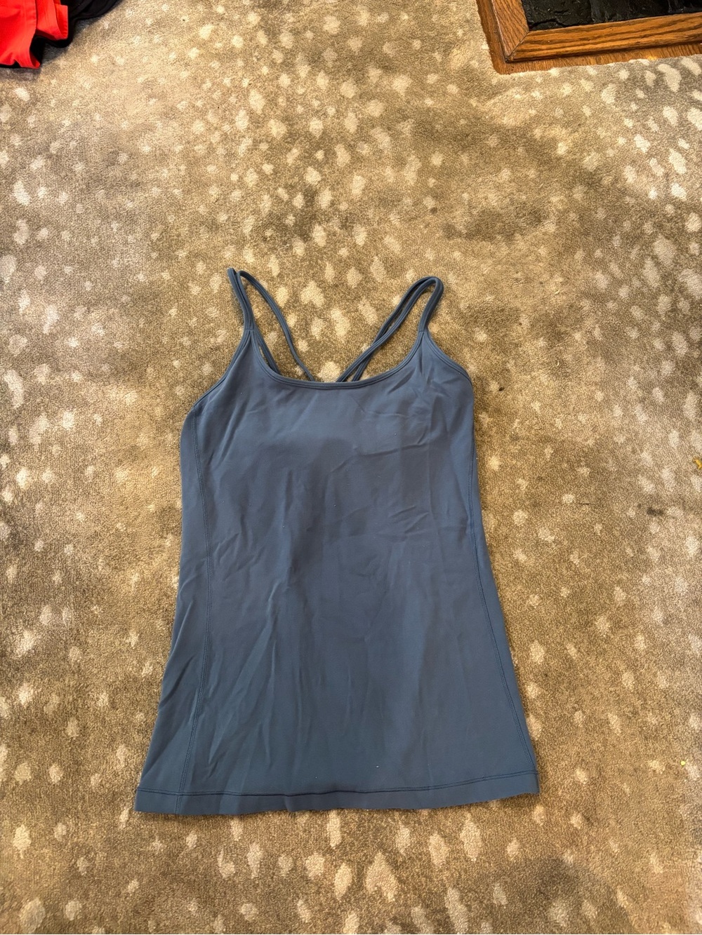 lululemon athletica Slate Blue Double-Strap Tank